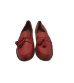 Mocasini dama Stuff, 39, piele, rosu - imagine 3