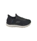 Adidasi barbati Skechers, 44, material textil, negru