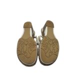 Saboti dama Rieker, 39, imitatie de piele, piele, alb - imagine 5