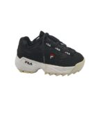 Adidasi dama Fila, 38, material textil, negru