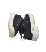 Adidasi dama Fila, 38, material textil, negru - imagine 4