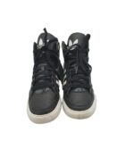 Adidasi dama Adidas, 39, imitatie de piele, piele, negru - imagine 3