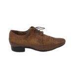 Pantofi barbati Asos, 43, piele intoarsa, piele, maro