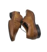 Pantofi barbati Asos, 43, piele intoarsa, piele, maro - imagine 4