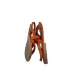 Sandale dama Catwalk, 37, imitatie de piele, portocaliu - imagine 4