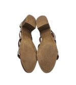 Sandale dama New Look, 39, material textil, bej - imagine 5