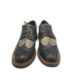 Pantofi barbati  42, piele, albastru - imagine 3