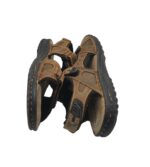 Sandale barbati Memphis One, 42, material textil, piele, maro - imagine 4