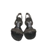 Sandale dama Bata, 40, piele, gri negru - imagine 4