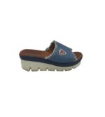 Saboti dama Flyflot, 36, material textil, albastru