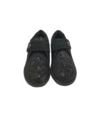 Pantofi dama Confort, 37, piele intoarsa, negru - imagine 3
