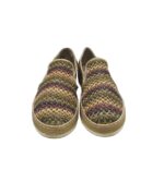 Espadrile dama Rieker, 42, material textil, multicolor - imagine 3