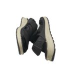 Sandale dama Medicus, 38, material textil, negru - imagine 4