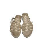 Sandale dama Esprit, 36, imitatie de piele, material textil, alb - imagine 5