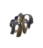 Sandale dama Easy Street, 40, imitatie de piele, albastru - imagine 4