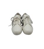 Adidasi dama 37, imitatie de piele, alb negru - imagine 3