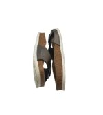 Saboti dama Palado, 37, imitatie de piele, gri - imagine 4