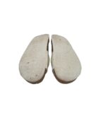 Saboti dama Cypres, 39, imitatie de piele, alb - imagine 5