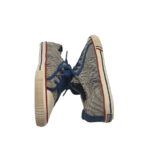 Tenisi dama Tommy Hilfiger, 37, material textil, alb albastru - imagine 4