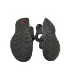 Sandale barbati Rieker, 42, imitatie de piele, material textil, negru - imagine 5