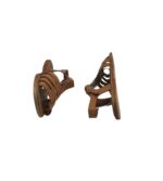 Sandale copii Zara, 34, piele, maro - imagine 2