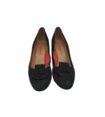Pantofi dama Pas De Rouge, 41, piele intoarsa, negru - imagine 3