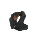 Pantofi dama Pas De Rouge, 41, piele intoarsa, negru - imagine 4