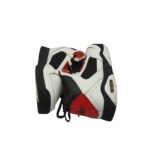 Adidasi dama 36, imitatie de piele, material textil, alb negru - imagine 4