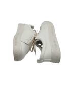 Adidasi dama Calvin Klain, 40, imitatie de piele, piele, alb - imagine 4