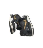 Adidasi dama Jordan, 36, imitatie de piele, piele, negru alb - imagine 4