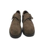 Pantofi dama Canda, 39, piele intoarsa, maro - imagine 3