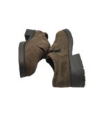 Pantofi dama Canda, 39, piele intoarsa, maro - imagine 4