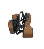 Sandale dama Raid, 38, imitatie de piele, negru - imagine 4