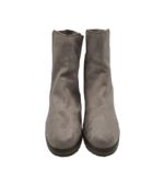 Botine dama Primark, 41, material textil, gri - imagine 3