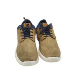 Adidasi barbati Pepe Jeans, 43, piele intoarsa, bej - imagine 3