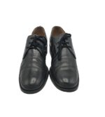 Pantofi barbati  43, piele, negru - imagine 3