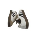 Adidasi barbati Adidas, 42, imitatie de piele, piele intoarsa, alb - imagine 4