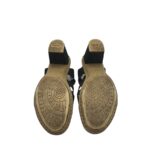 Sandale dama Rieker, 38, material textil, negru - imagine 5