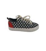 Adidasi dama 41, imitatie de piele, albastru alb