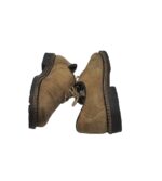 Pantofi dama Stadler, 38, piele intoarsa, maro - imagine 4