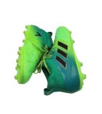 Adidasi barbati Adidas, 42, imitatie de piele, verde - imagine 4