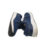 Adidasi barbati  44, material textil, albastru - imagine 4