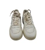 Adidasi barbati Veja, 44, imitatie de piele, piele, alb - imagine 3