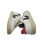 Adidasi barbati Veja, 44, imitatie de piele, piele, alb - imagine 4