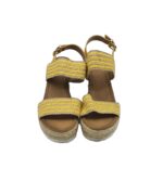 Sandale dama Graceland, 40, material textil, galben - imagine 3