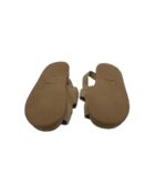 Sandale copii 27, material textil, maro - imagine 5