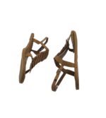 Sandale dama H&M, 40, material textil, maro - imagine 3