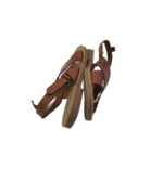 Sandale copii OshKosh, 30, imitatie de piele, maro - imagine 4