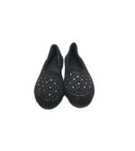 Balerini dama 35, material textil, negru - imagine 3