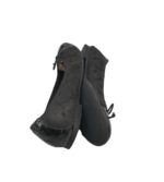 Balerini dama Clarks, 41, imitatie de piele, material textil, negru - imagine 2